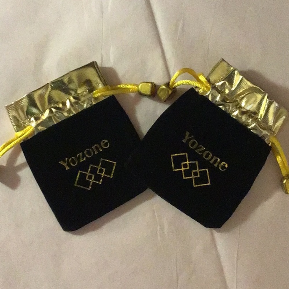 YOZONE SET OF TWO JEWELRY POUCHES